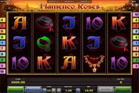 Flamenco Roses  -  Novomatic
